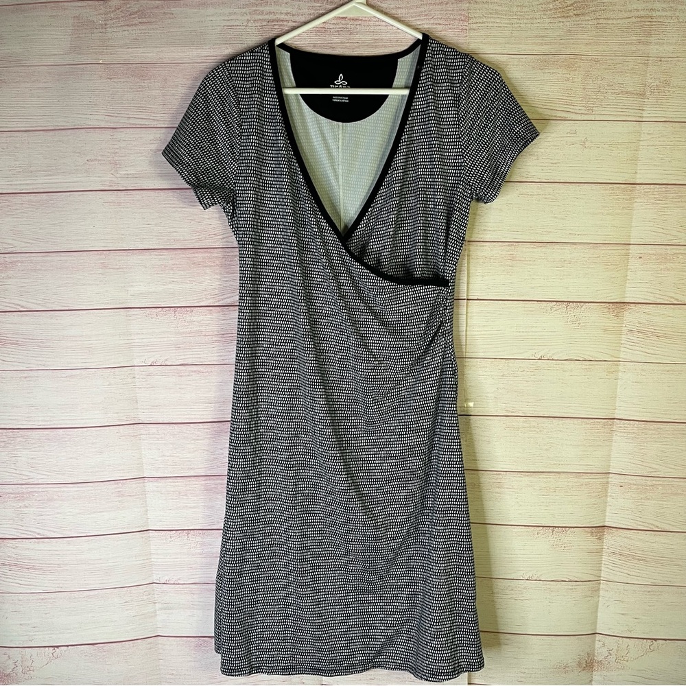 Prana Wrap Short Sleeve Dress Dress‎ Size Small